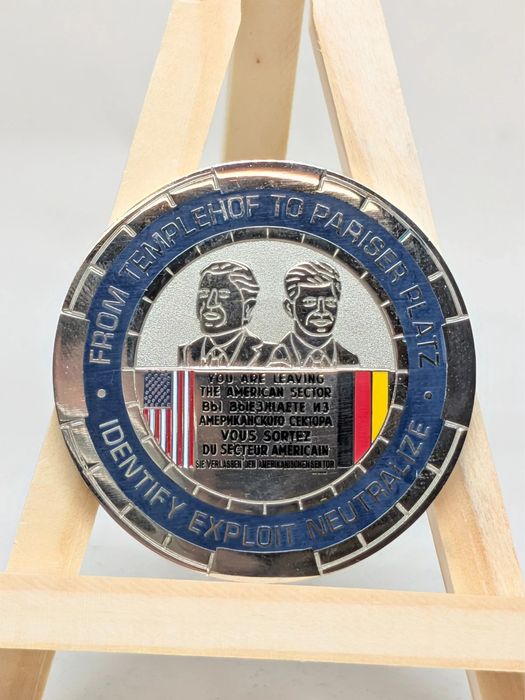 AFOSI Detachment 540, U.S. Embassy Berlin Germany challenge coin reverse