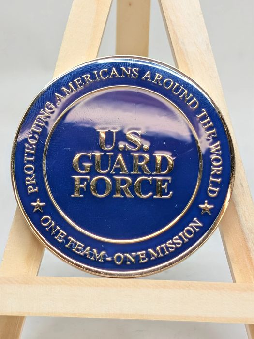 Diplomatic Security Germany challenge coin reverse