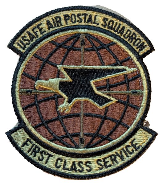 USAFE Air Postal Squadron (USAFE AIRPS) (OCP) patch