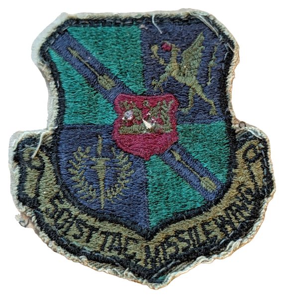 501st Tactical Missile Wing (subdued) patch