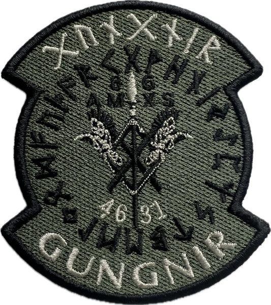86 AMXS - 'GUNGNIR' rune morale (morale (embroidered, OCP tones)) patch