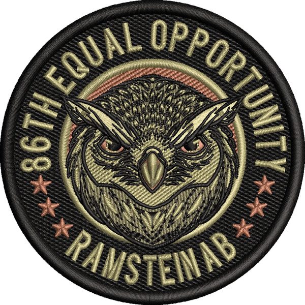 86th Equal Opportunity - owl (OCP) (OCP (embroidered)) patch