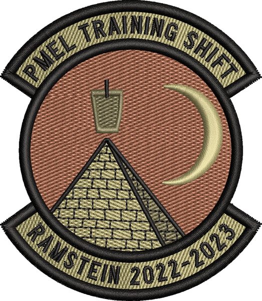 86 MXS - PMEL Flight - Training Shift (Ramstein 2022-2023) (shop (OCP embroidered, dated)) patch