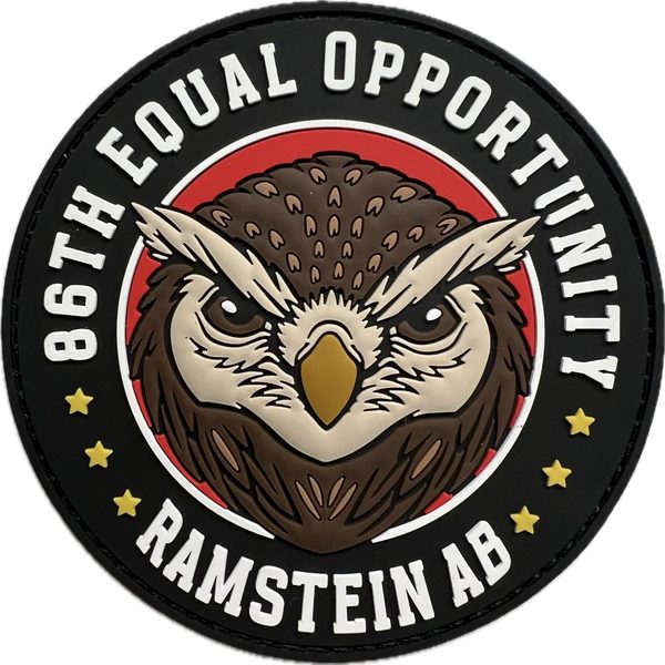 86th Equal Opportunity - owl (PVC full color) (PVC (full color)) patch