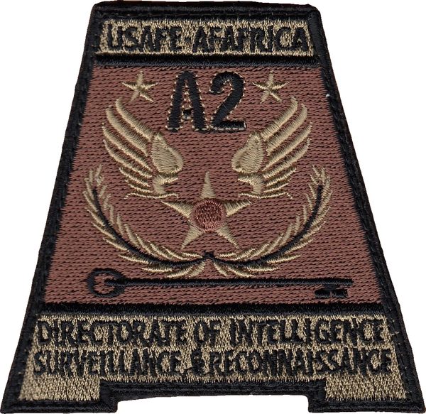 HQ USAFE-AFAFRICA A2 Directorate of Intelligence, Surveillance & Reconnaissance (OCP) (OCP) patch
