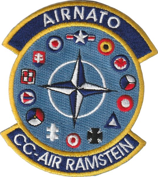 Allied Air Command (AIRCOM) - 'AIRNATO CC-Air Ramstein' (full-color) patch