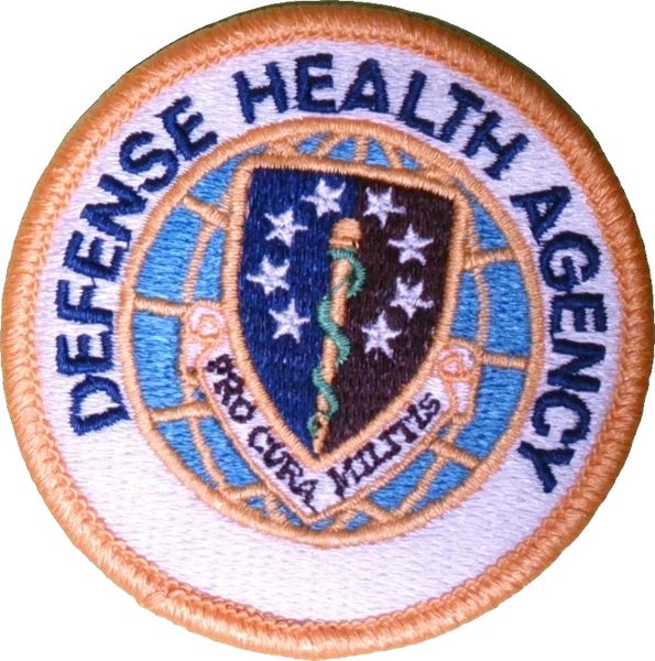 Defense Health Agency (full color) (full-color) patch