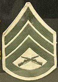 USMC Staff Sergeant chevrons (full-color) patch