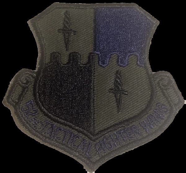 52nd Tactical Fighter Wing (subdued) (subdued) patch