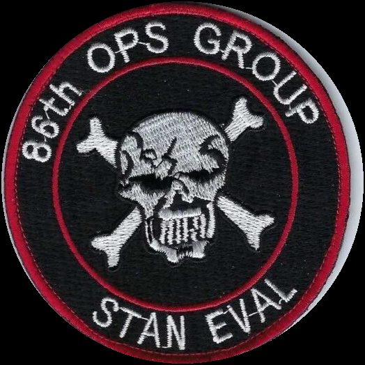 86th Operations Group - Standardization/Evaluation (Stan Eval) (full-color) patch