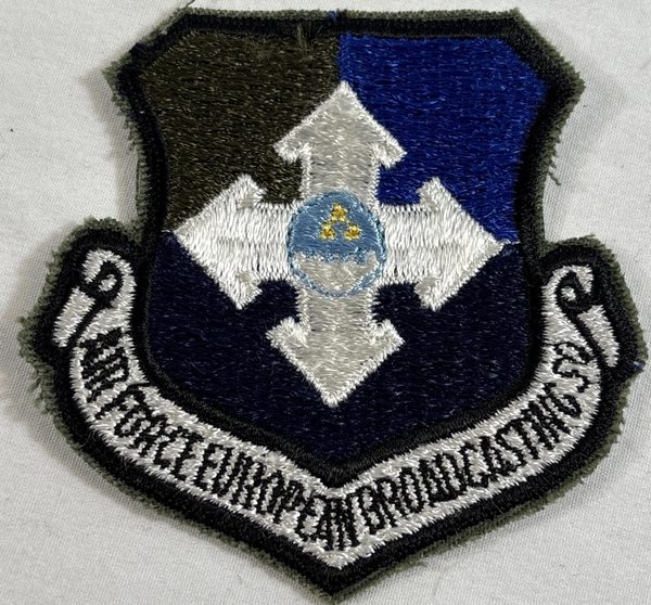 Air Force European Broadcasting Squadron (AFEBS) (full-color (subdued-transitional look)) patch