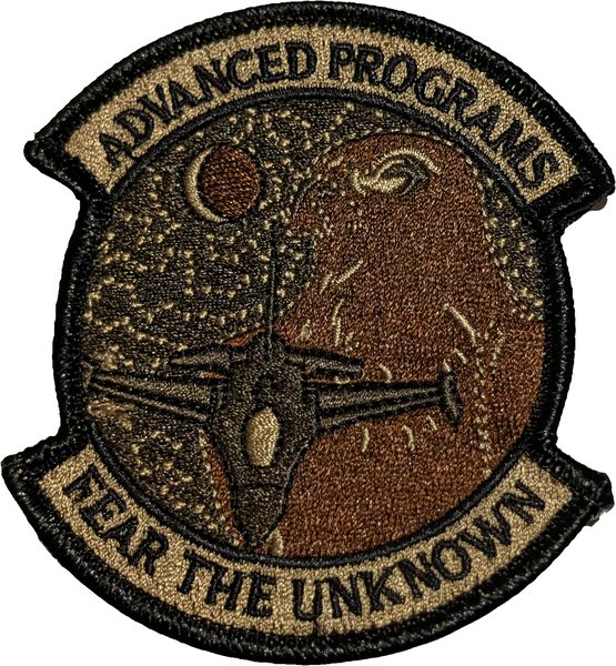 52nd Fighter Wing - Advanced Programs 'Fear the Unknown' (subdued morale) (morale) patch