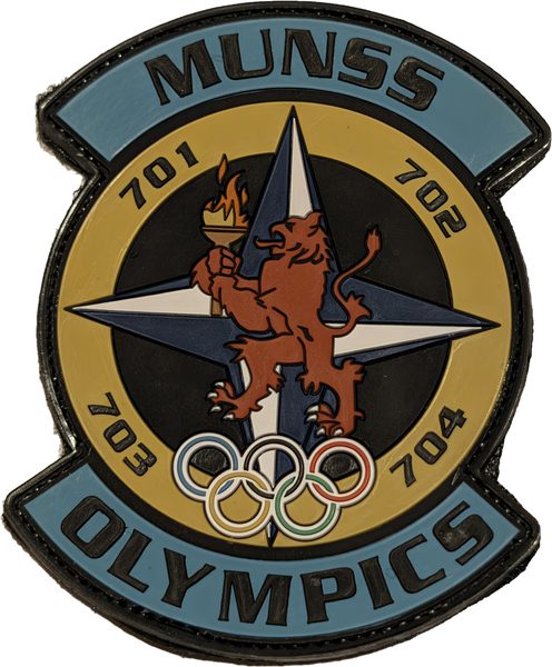 Olympics MUNSS (701/702/703/704) PVC (PVC) patch