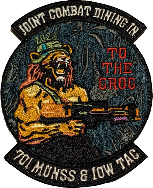 701 MUNSS & 10W TAG - Joint Combat Dining In 2023 'To the Grog' (full color morale) (morale) patch