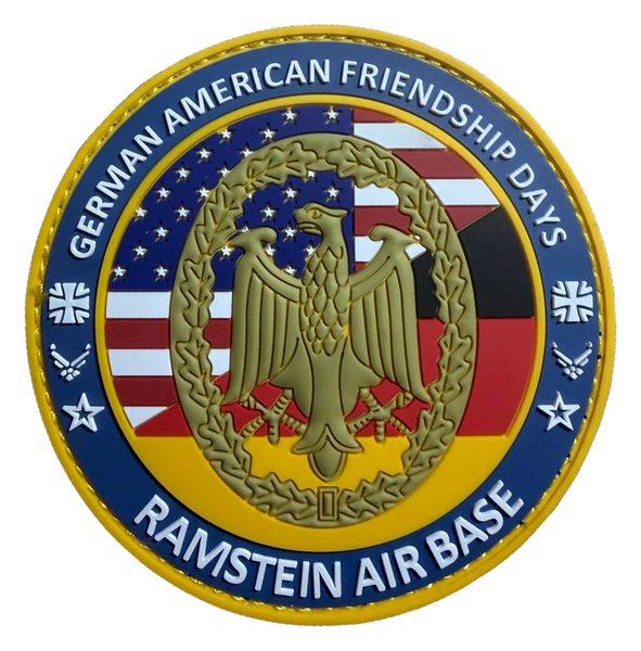German American Friendship Days (Ramstein Air Base) - circular PVC (PVC) patch