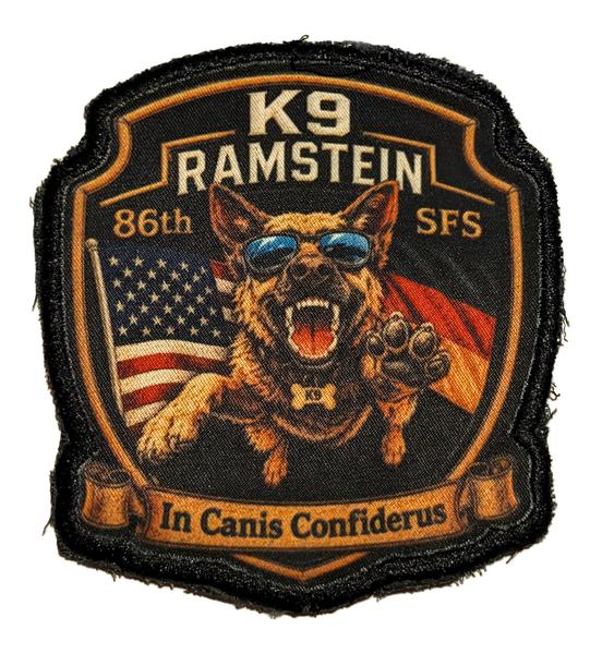 86th Security Forces Squadron K9 - 'K9 Ramstein' (morale) (morale) patch