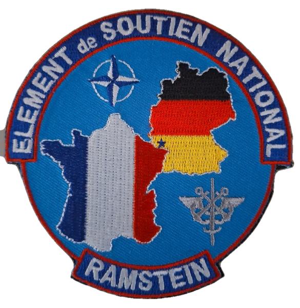 French Élément de Soutien National (ESN) Ramstein - 'ELEMENT de SOUTIEN NATIONAL / RAMSTEIN' (full-color) patch