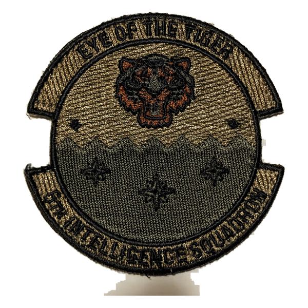 6th Intelligence Squadron - 'Eye of the Tiger' (OCP) (OCP) patch