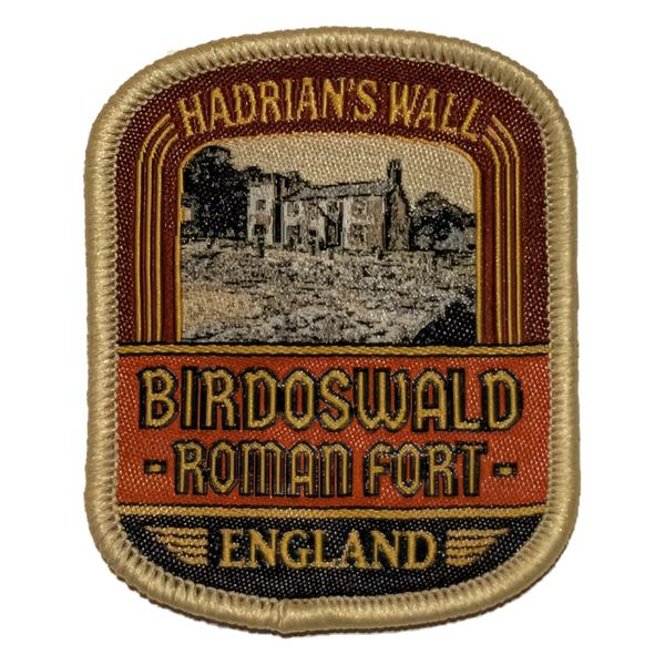Hadrian's Wall - Birdoswald Roman Fort, England (travel souvenir) (full-color) patch