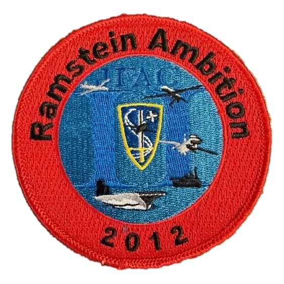 Allied Air Command Ramstein - 'Ramstein Ambition 2012' JFAC exercise (event (exercise)) patch