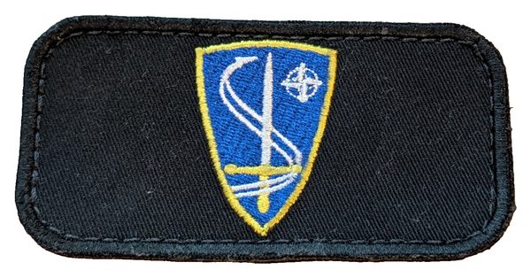US Army NATO element SSI (NATO Brigade) (full-color) patch