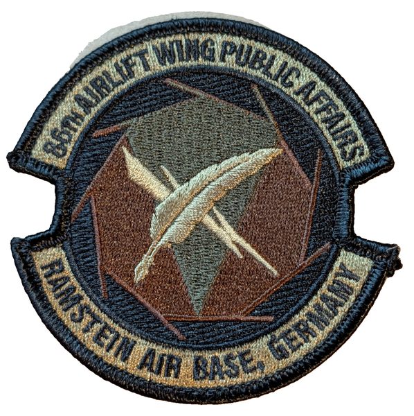 86th Airlift Wing Public Affairs (OCP) patch