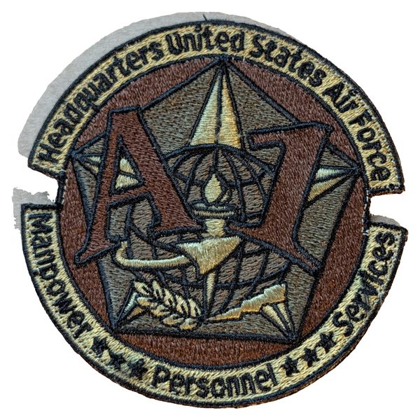 HQ USAF A1 Manpower, Personnel & Services (OCP) patch