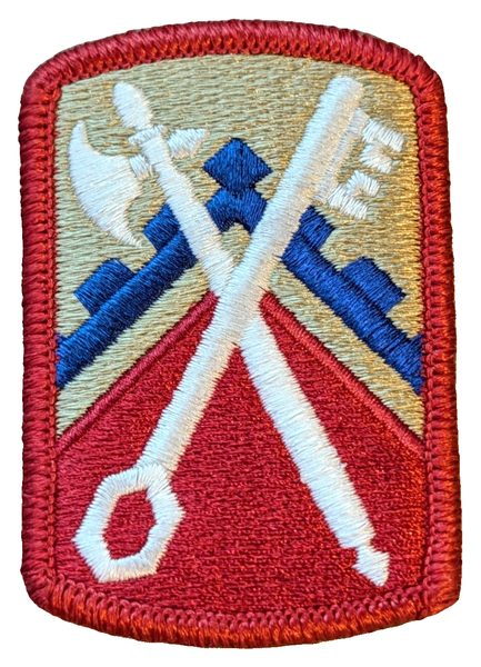 16th Sustainment Brigade (full-color) patch