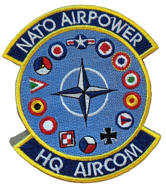 NATO Allied Air Command (HQ AIRCOM) (full-color) patch