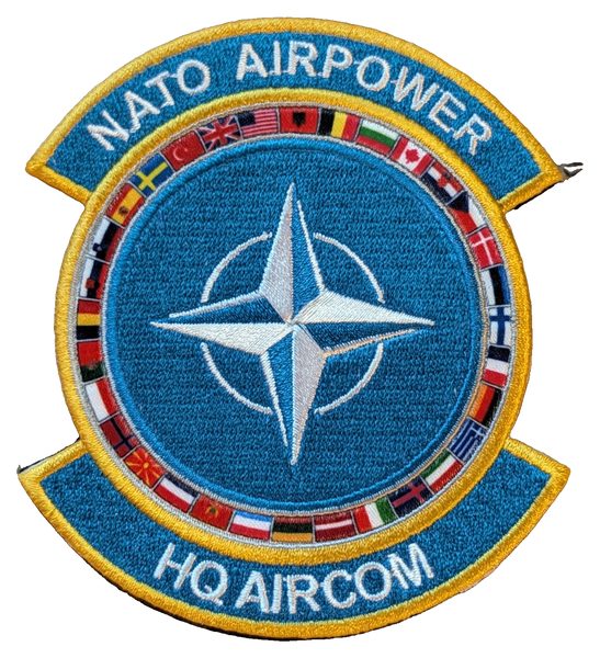 NATO Allied Air Command (HQ AIRCOM) (full-color) patch
