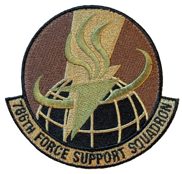 786th Force Support Squadron (OCP) patch