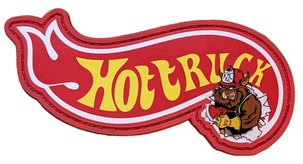 KMC Fire Department - 86th CES Fire Emergency Services ("Hot Truck" morale PVC) (PVC) patch