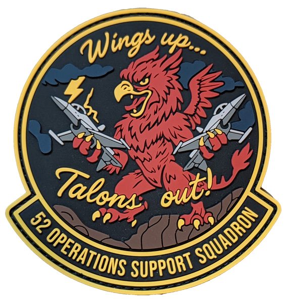 52nd Operations Support Squadron (PVC) patch