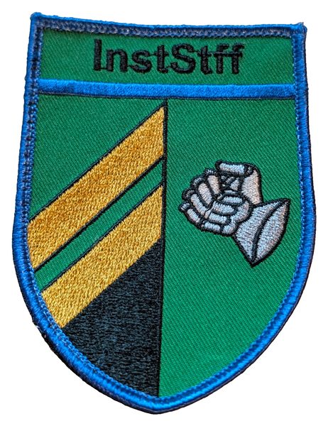 InstStff (Instandsetzungsstaffel, maintenance/repair squadron), likely Bundeswehr/Luftwaffe (full-color) patch
