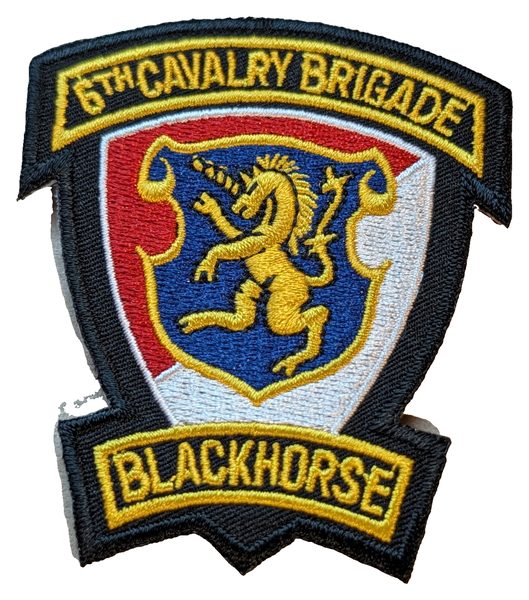 6th Cavalry Brigade (Korea) (full-color) patch