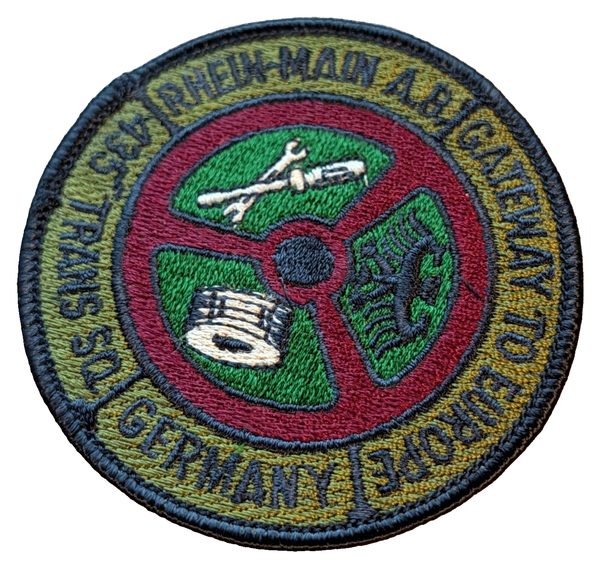 435th Transportation Sq, Rhein-Main AB (subdued) patch