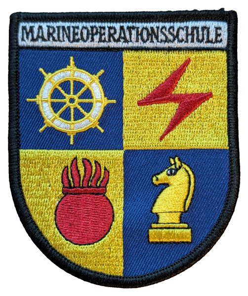 German Navy Marineoperationsschule (full-color) patch