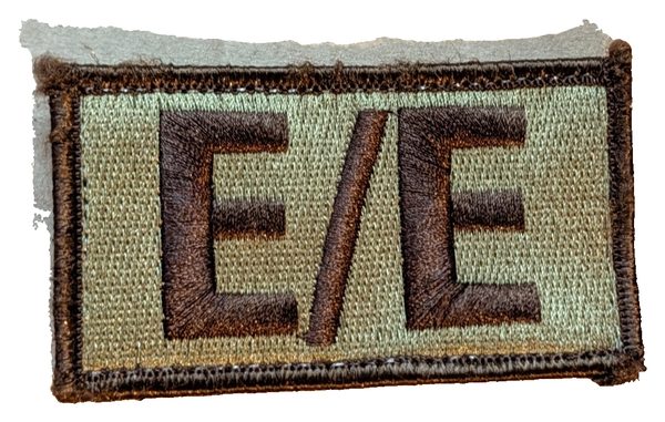 generic USAF duty identifier (electrical/environmental) (duty identifier) patch