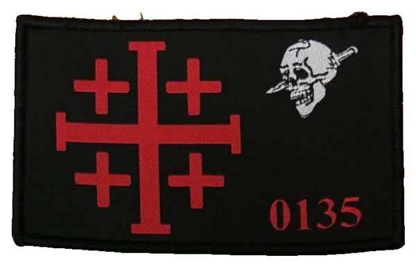 ODA 0135, 1st Bn 10th Special Forces Group (full-color) patch